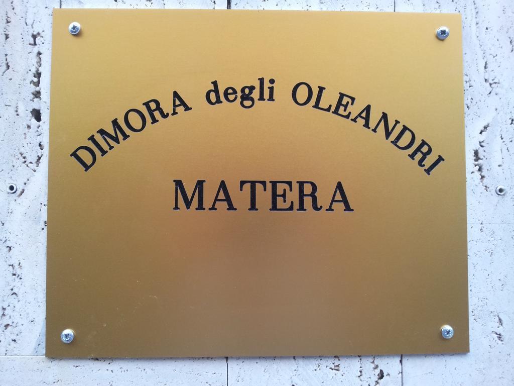 Dimora Degli Oleandri Lägenhet Matera Exteriör bild